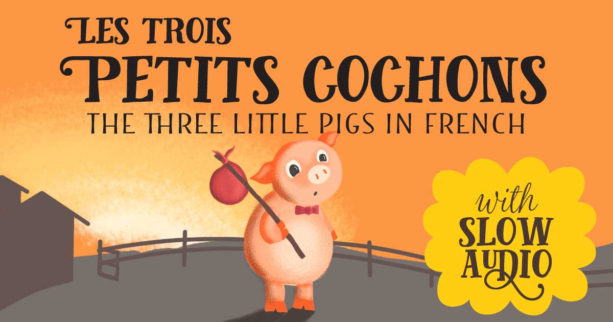 Les trois petits cochons – Bertel l'école